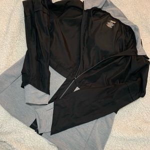 Black & grey athletic jacket
